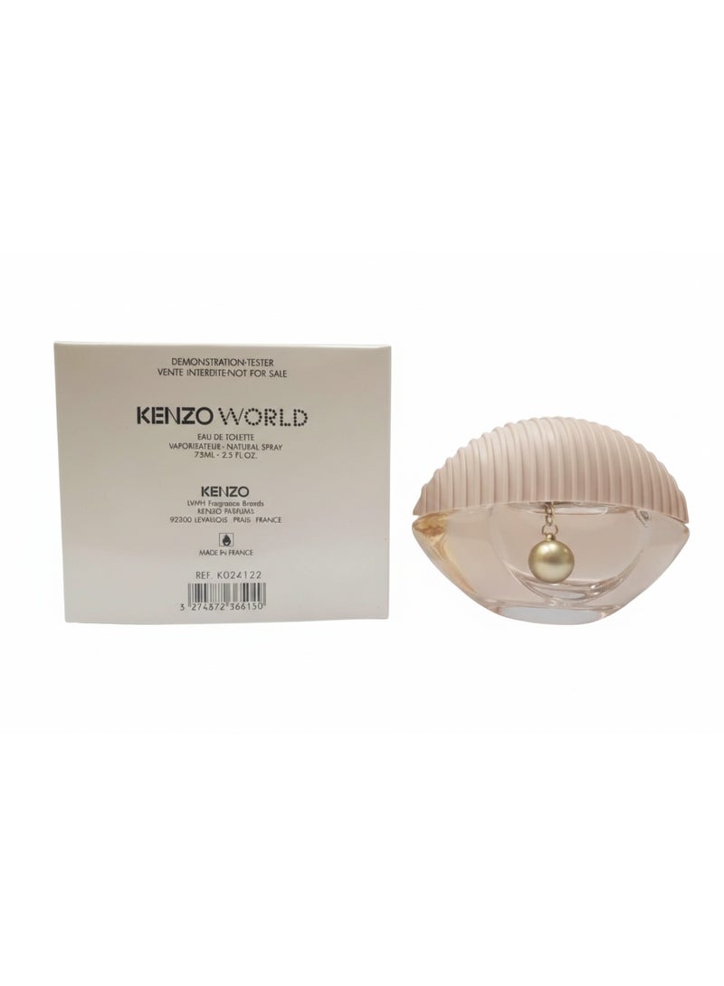 KENZO World Eau de Parfum Spray 75ml Long-Lasting Luxury Fragrance Brand New Box - Image 2